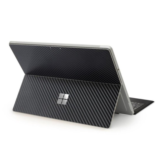 Microsoft Surface Pro Kılıf Koruyucu Kaplama Karbon Fiber Malzeme Surface 3 4 5 6 7 Uyumlu