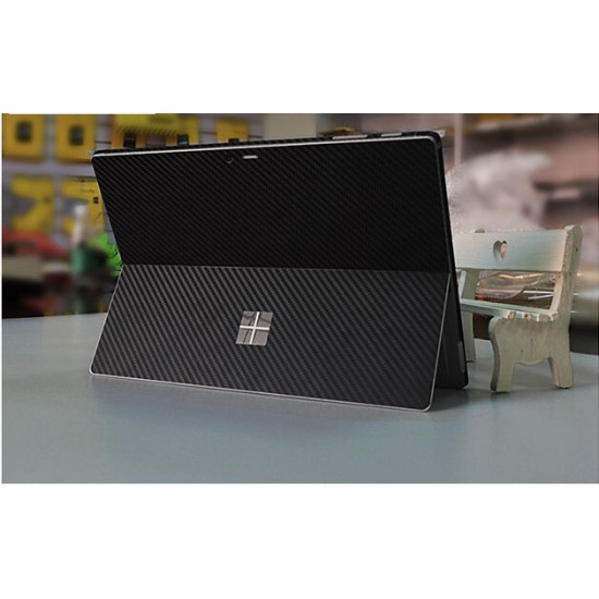 Microsoft Surface Pro Kılıf Koruyucu Kaplama Karbon Fiber Malzeme Surface 3 4 5 6 7 Uyumlu