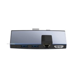 Microsoft Surface USB Çoğaltıcı HDMI Çevirici Ethernet Adaptörü Surface Pro 6-5-4 Uyumlu 