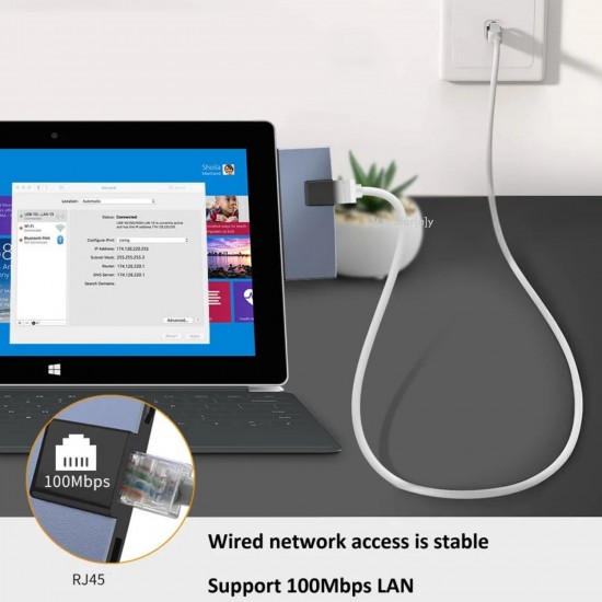 Microsoft Surface USB Çoğaltıcı HDMI Çevirici Ethernet Adaptörü Surface Pro 6-5-4 Uyumlu 