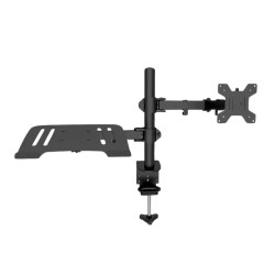 Laptop Standı Monitör Kolu Çoklu Monitör ve Laptop Tutucu Dizüstü Bilgisayar Stand 10'' 32'' VESA Uyumlu Masaüstü Ergonomik Kol