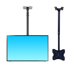 Monitör Standı TV Askısı Standı Teleskopik Metal Duvar Montaj Askısı 360 Derece Döner 14” 42”