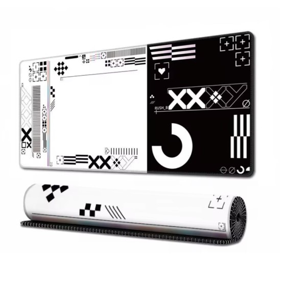 Büyük Boy Oyuncu Mouse Pad - 90x40 cm, 3mm Kalınlık, Premium Dikişli Kaymaz Taban Masa Üstü Koruyucu Gaming Desk Pad