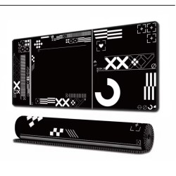 Büyük Boy Oyuncu Mouse Pad - 90x40 cm, 3mm Kalınlık, Premium Dikişli Kaymaz Taban Masa Üstü Koruyucu Gaming Desk Pad
