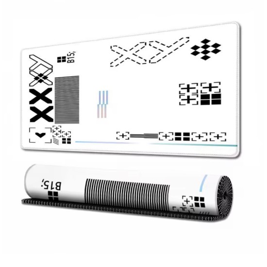 Büyük Boy Oyuncu Mouse Pad - 90x40 cm, 3mm Kalınlık, Premium Dikişli Kaymaz Taban Masa Üstü Koruyucu Gaming Desk Pad