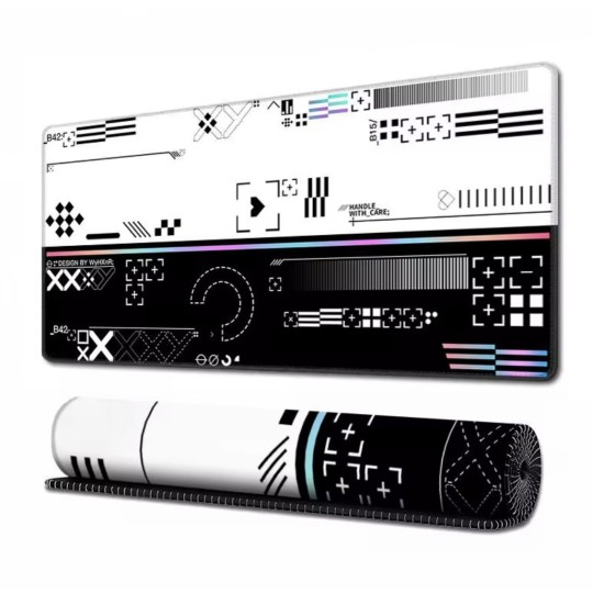 Büyük Boy Oyuncu Mouse Pad - 90x40 cm, 3mm Kalınlık, Premium Dikişli Kaymaz Taban Masa Üstü Koruyucu Gaming Desk Pad