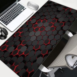 Büyük Boy Oyuncu Mouse Pad - 90x40 cm, 3mm Kalınlık, Kaymaz Taban, Dikişli Kenar Premium Mousepad