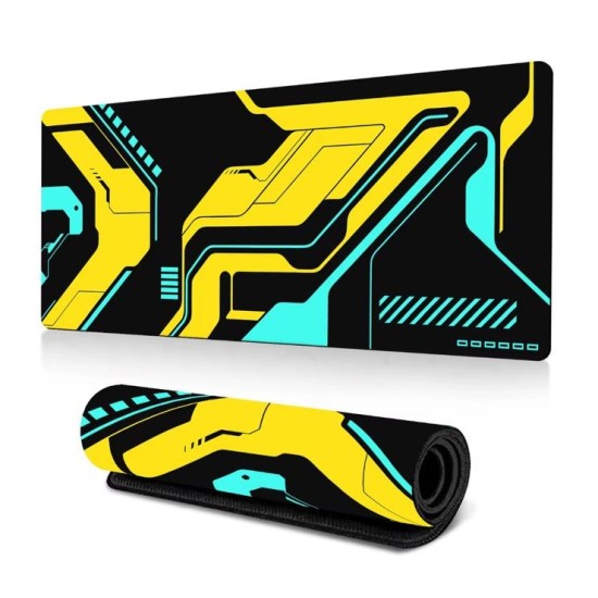 Büyük Boy Oyuncu Mouse Pad - 90x40 cm, 3mm Kalınlık, Kaymaz Taban, Dikişli Kenar Premium Mousepad