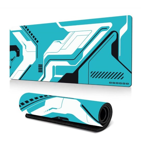 Büyük Boy Oyuncu Mouse Pad - 90x40 cm, 3mm Kalınlık, Kaymaz Taban, Dikişli Kenar Premium Mousepad