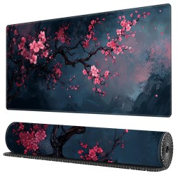 Geniş Oyuncu Mouse Pad - 90x40 cm,3mm Premium Dikişli Kenar Minimalist Tasarım Su Geçirmez Gaming Mouse Pad