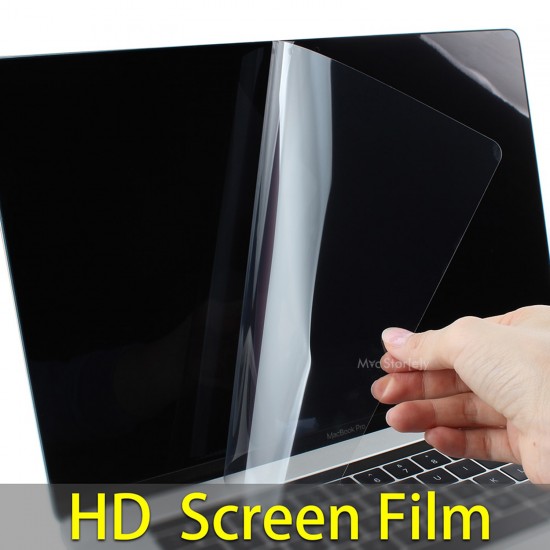 Ekran Koruyucu Macbook Air Pro Anti Scratch Parlak A1706 A1708 A1989 A2159 A1932 ile Uyumlu