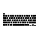 Rusça Klavye Koruyucu Macbook Pro M1-M2 13 inç 2019/2022 (Touchbarlı) A2251 A2289 A2338 A2141 US Enter ile Uyumlu