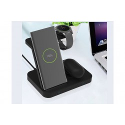 Samsung Glaxy Huawei Mate AirBuds Kablosuz Şarj Aleti QI Hızli Şarj Standı