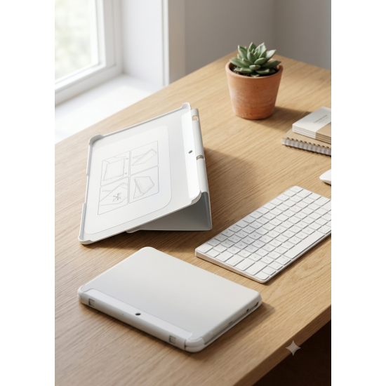 Samsung Uyumlu Galaxy Tab 2 10.1 Kılıf Book Cover Standlı GT-P5100 GT-P5110 P5113 Tablet Kılıfı - İnce Akıllı Koruma