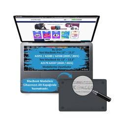 McStorey Macbook Air Pro Uyumlu M1-M2 Nano Ekran Koruyucu A2251 A2289 A2338 A2179 A2337 AntiBlueRay
