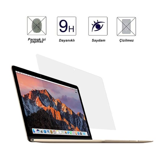 Huawei MateBook D14 2023-2024 Ekran Koruyucu Film Tam Kaplama Mat & Parlak Çizilme Darbe Önler