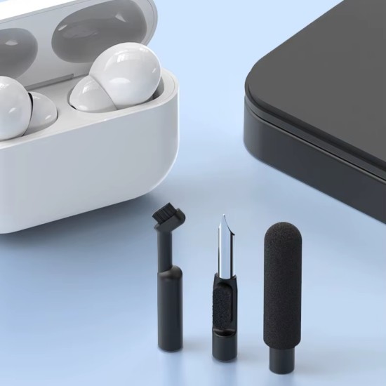 Gaming klavye bilek desteği siyah 22 parça temizlik kiti mıknatıslı organizer