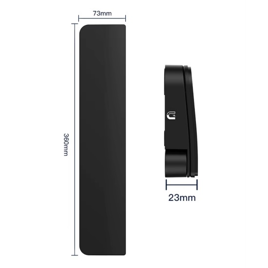 Gaming klavye bilek desteği siyah 22 parça temizlik kiti mıknatıslı organizer