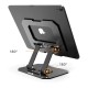 Tablet Standı Taşınabilir Bilgisayar Macbook Standı Evrensel Metal Çelik 360° Ayarlanabilir Katlanabilir Tablet Standı Taşınabilir Bilgisayar Macbook Standı Evrensel Metal Çelik 360° Ayarlanabilir Katlanabilir
