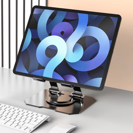 Tablet Standı Taşınabilir Bilgisayar Macbook Standı Evrensel Metal Çelik 360° Ayarlanabilir Katlanabilir Tablet Standı Taşınabilir Bilgisayar Macbook Standı Evrensel Metal Çelik 360° Ayarlanabilir Katlanabilir