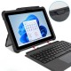 Surface Pro 9/10/11 rugged kılıf 360° stand şeffaf arka panel