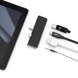 Surface Go Adaptör HDMI Çevirici USB Hup Çoklayıcı Çoğaltıcı 3.5MM Audio Çevrici