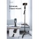 Telefon Tutucu Selfie Çubuğu Telefon Standı Tripod 360 Derece Dönen Hareket Sensörlü Telefon Tutucu Selfie Çubuğu Telefon Standı Tripod 360 Derece Dönen Hareket Sensörlü