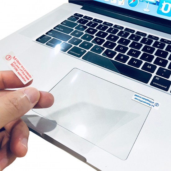 Macbook Pro Touchpad Trackpad Koruyucu Nano Jelatin A1707 A1990 ile Uyumlu Mat