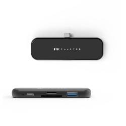 Type-C Adaptör USB Çoğaltıcı Çoklayıcı HDMI Dönüştürücü MacBooklara iPhone 15 iPad Pro Android Cihazlara Uyumlu