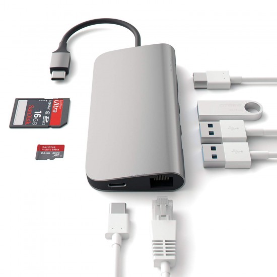 Type-C Adaptör USB Çoğaltıcı Type-C Hdmi Çevirici Ethernet Dönüştürücü