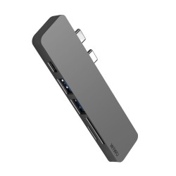 Type-C Adaptör HDMI Çevirici USB Çoğaltıcı SD MicroSD Kart Okuyucu