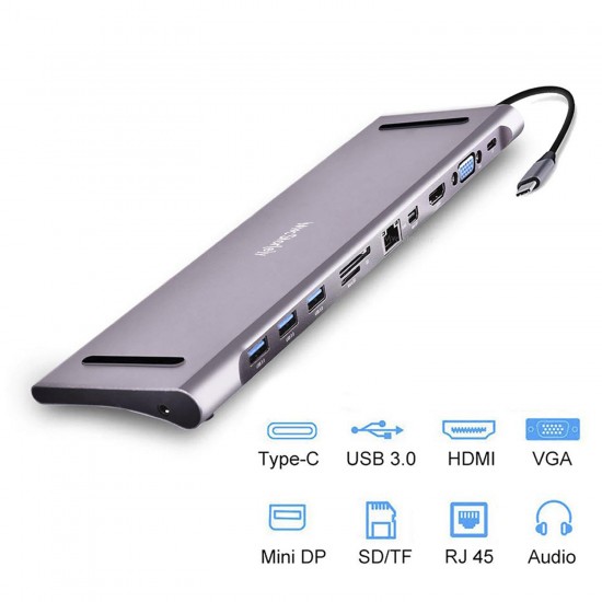Type-C HDMI VGA Ethernet Dönüştürücü Macbook Pro Stand MiniDisplayPort 4K Full HD 1080P