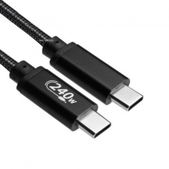 Type-C Kablosu USB-C Şarj Kablosu USB-C Şarj Aleti 60Watt Destekli 480Mbps Data Aktarımı