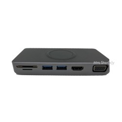 Type-C Adaptör iPhone Kablosuz Şarj USB Çoğaltıcı Type-C Çevirici HDMI Dönüştürücü