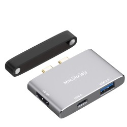 McStorey USB Çoğaltıcı Çoklayıcı USB-C HDMI Çevirici 4K 1XHDMI 1XUSB3.0