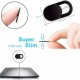 Webcam kamera kapatıcı 3’lü siyah set – ultra ince kaydırmalı
