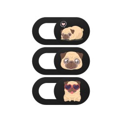 Bilgisayar Kamera Kapatıcı Telefon Laptop Tablet Webcam Kapatıcı Gizlilik Aparatı Dog Desenli