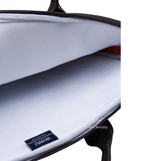 WiWU Laptop Çantası Su Geçirmez Kabartma Desenli 13.6 Air ve 14.2 Pro Uyumlu